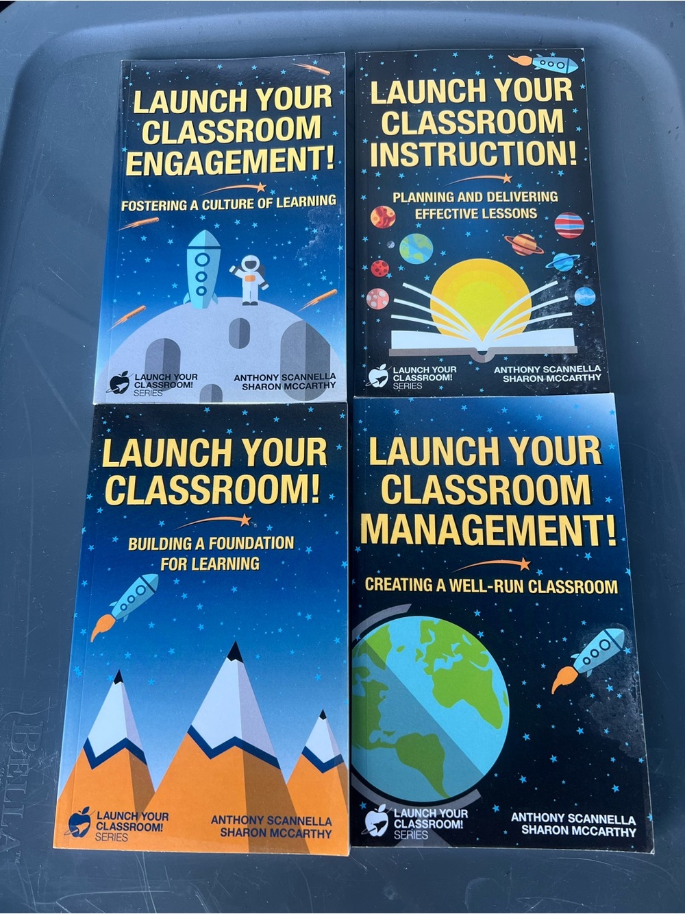 Launch Your Classroom Management: 4 Books Set - VERY GOOD